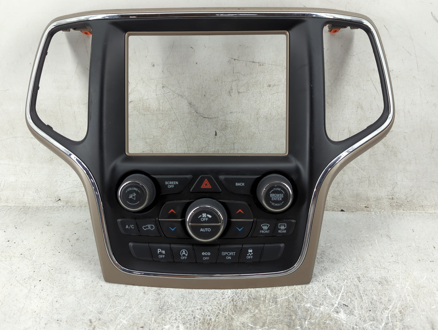 2016 Jeep Grand Cherokee Radio Control Panel 1467731 - Oemusedautoparts1.com
