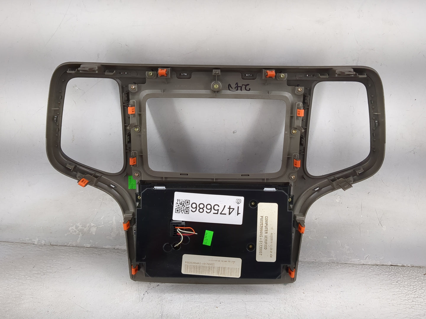 2016-2017 Jeep Grand Cherokee Climate Control Module Temperature AC/Heater Replacement P/N:P68253994AG 68253994AG Fits OEM U