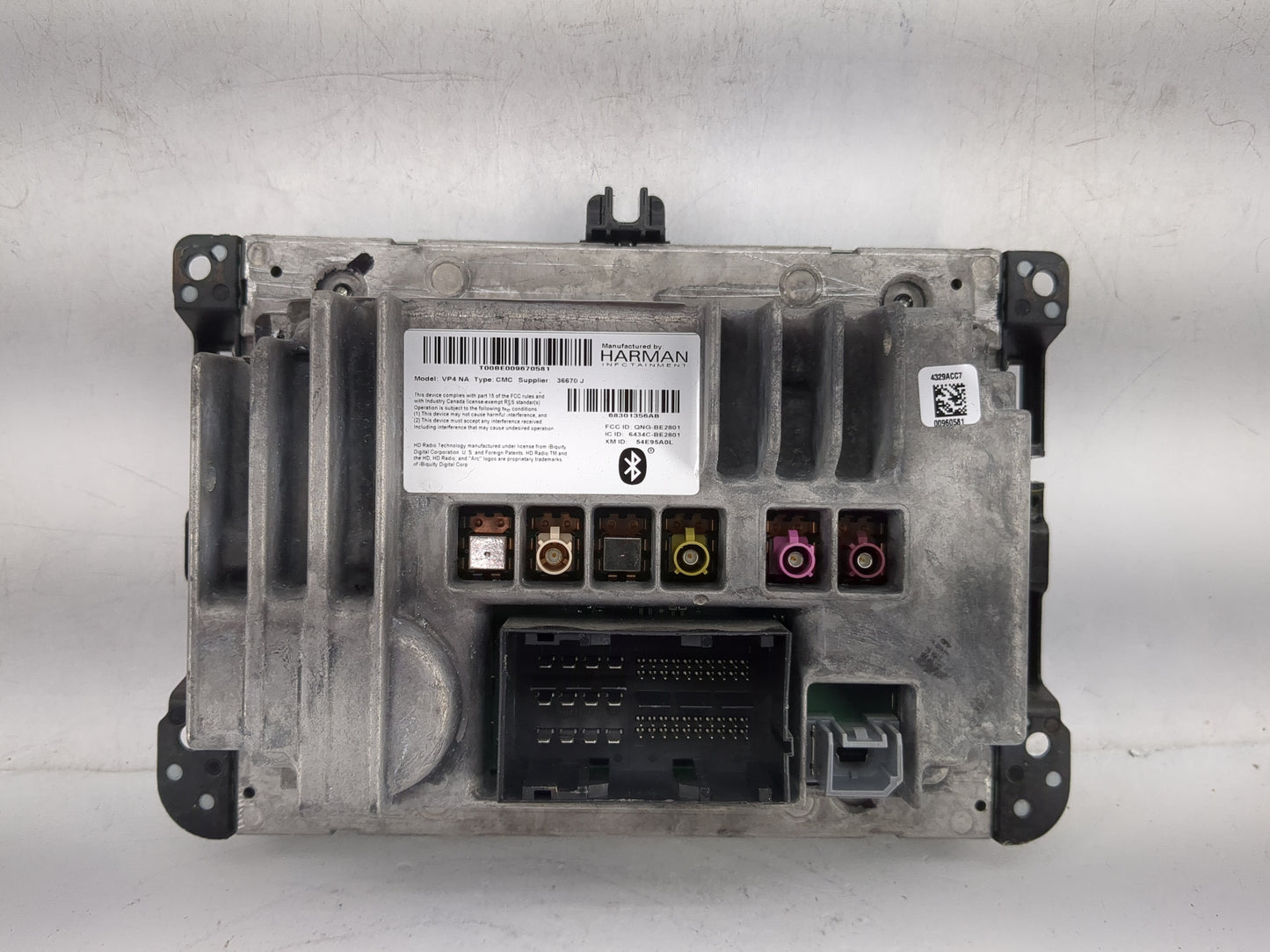 2016 Jeep Grand Cherokee Information Display Screen 1479344 - Oemusedautoparts1.com