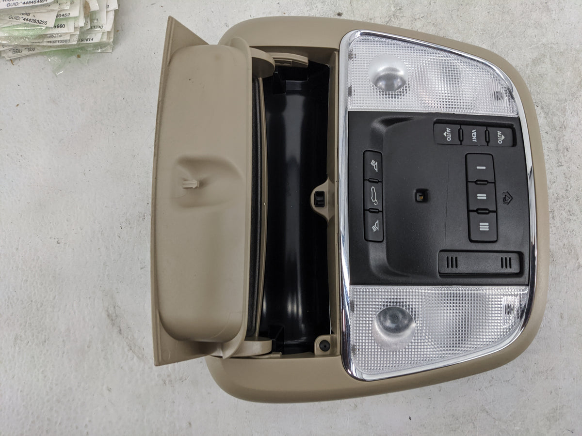 2016-2021 Jeep Grand Cherokee Overhead Console W/rear Climate Control 1483005 - Oemusedautoparts1.com
