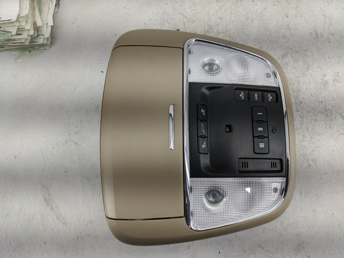 2016-2021 Jeep Grand Cherokee Overhead Console W/rear Climate Control 1483005 - Oemusedautoparts1.com