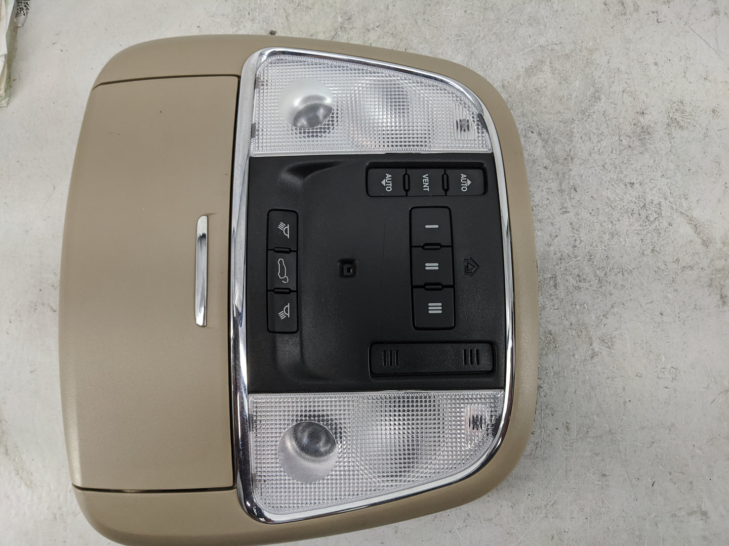 2016-2021 Jeep Grand Cherokee Overhead Console W/rear Climate Control 1483005 - Oemusedautoparts1.com