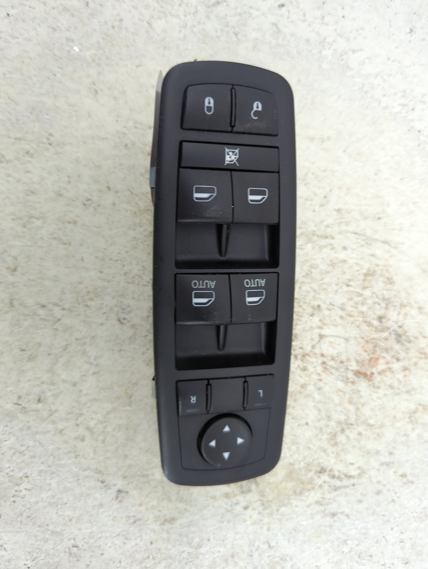 2016-2022 Jeep Grand Cherokee Master Power Window Switch Replacement Driver Side Left P/N:68289802AB 10132986 Fits OEM Used 