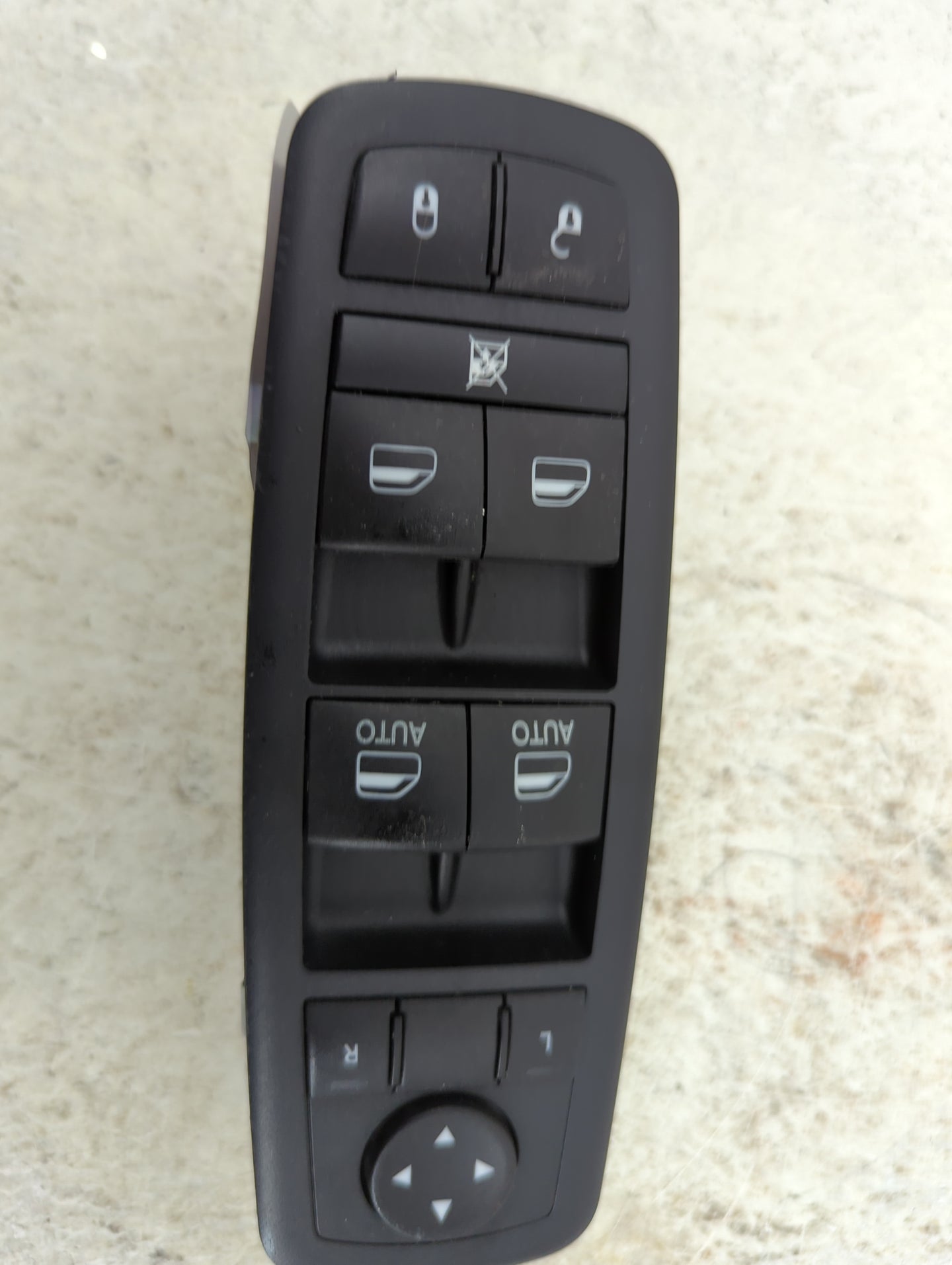 2016-2022 Jeep Grand Cherokee Master Power Window Switch Replacement Driver Side Left P/N:68289802AB 10132986 Fits OEM Used 