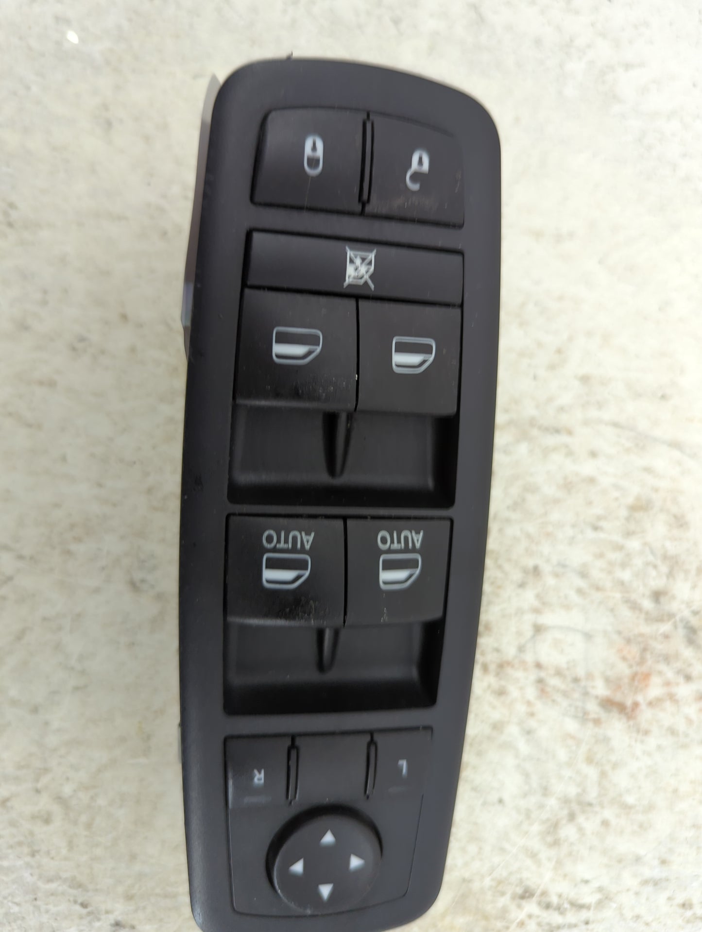 2016-2022 Jeep Grand Cherokee Master Power Window Switch Replacement Driver Side Left P/N:68289802AB 10132986 Fits OEM Used 