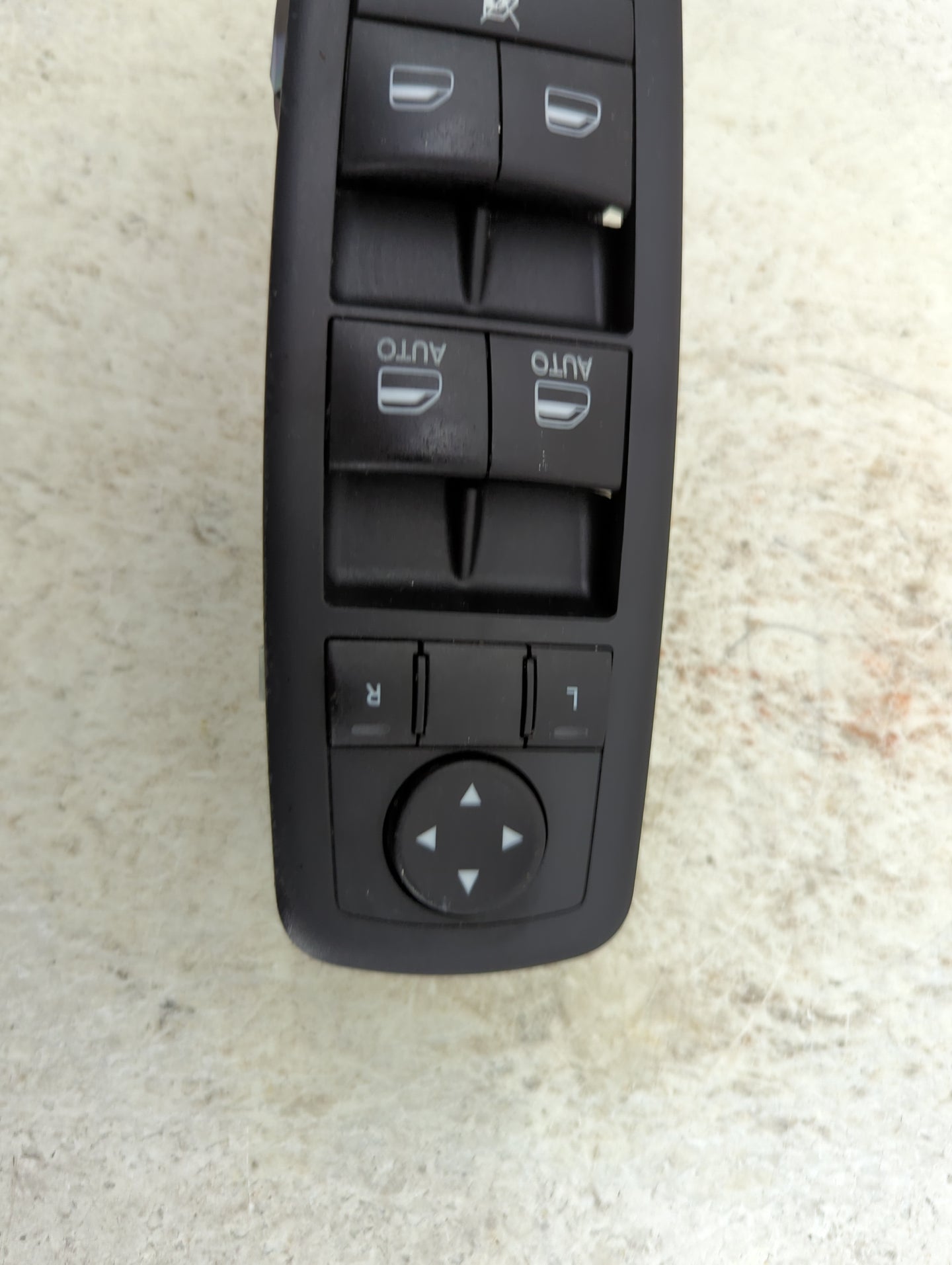 2016-2022 Jeep Grand Cherokee Master Power Window Switch Replacement Driver Side Left P/N:68289802AB 10132986 Fits OEM Used 