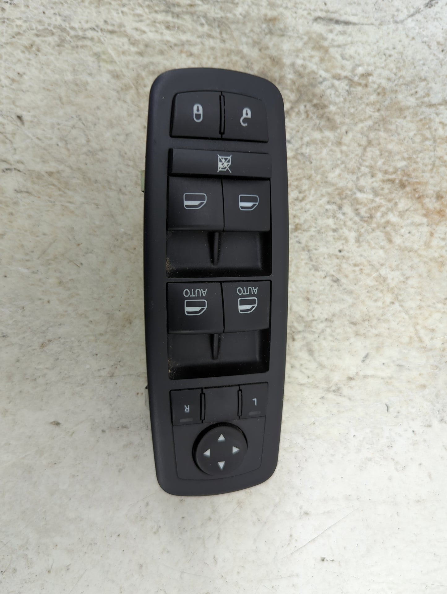 2016-2022 Jeep Grand Cherokee Master Power Window Switch Replacement Driver Side Left P/N:68289802AB 10132986 Fits OEM Used 