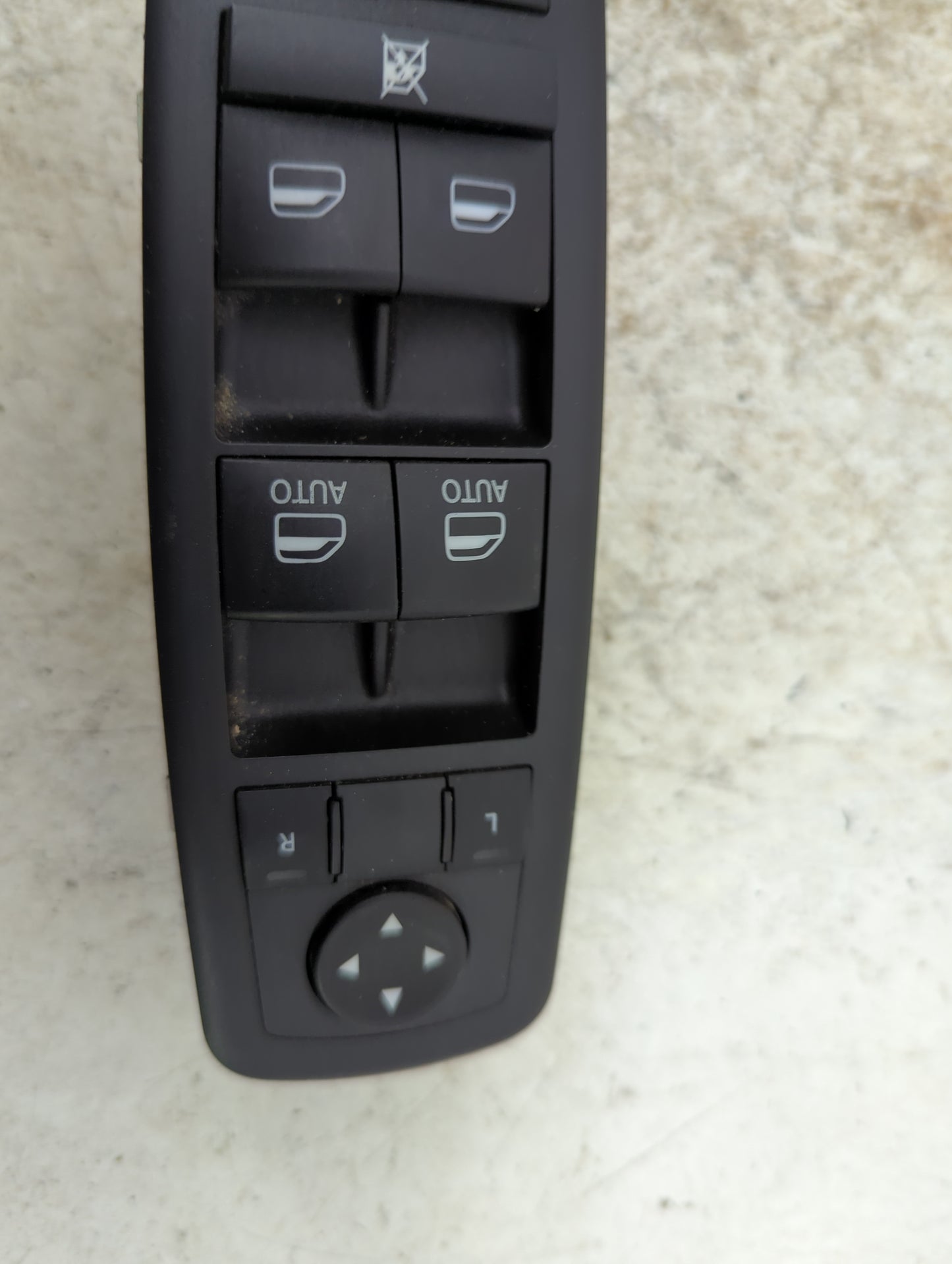2016-2022 Jeep Grand Cherokee Master Power Window Switch Replacement Driver Side Left P/N:68289802AB 10132986 Fits OEM Used 
