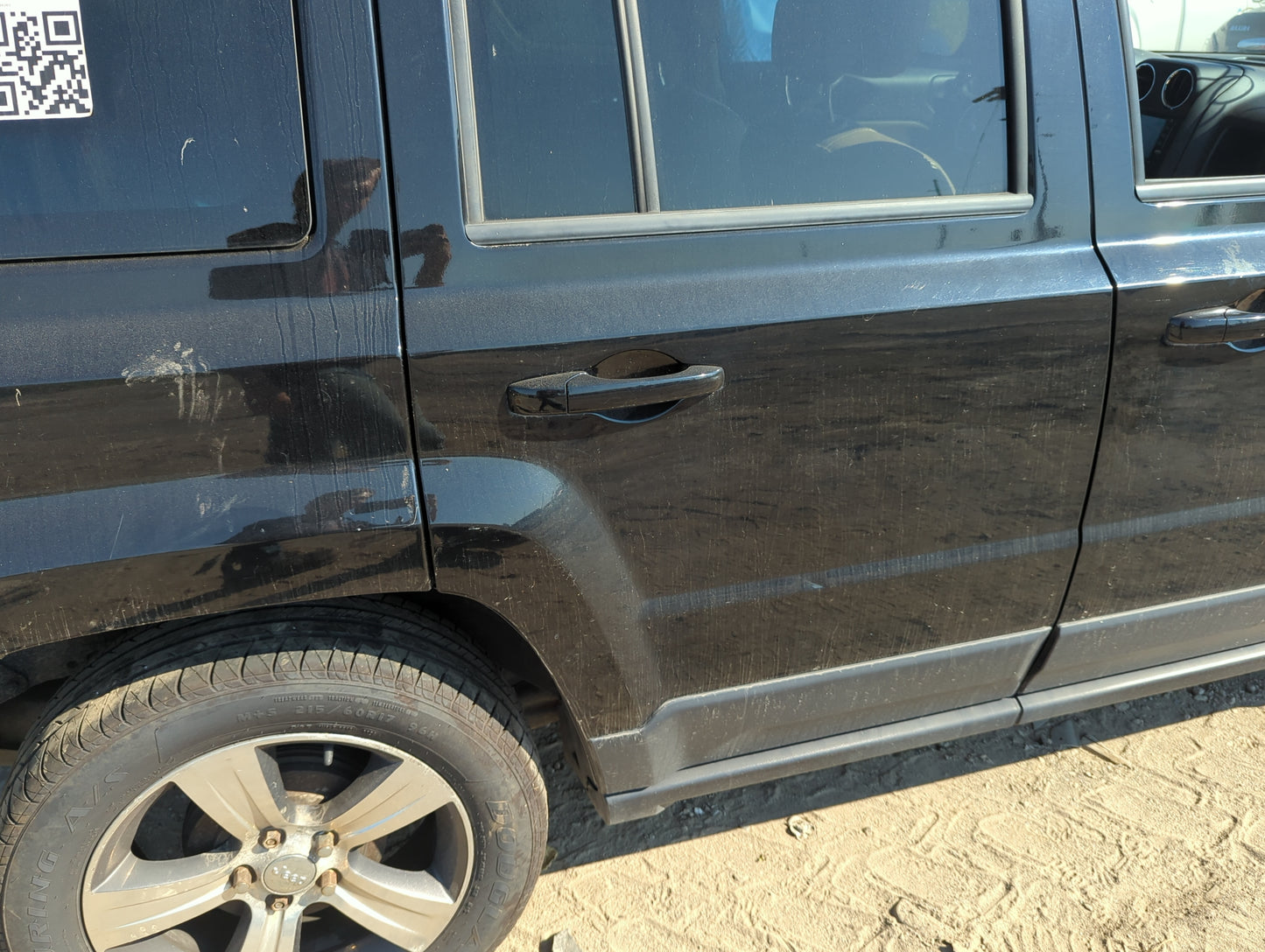 2011-2017 Jeep Patriot Passenger Rear Door Oem 1151922 - Oemusedautoparts1.com