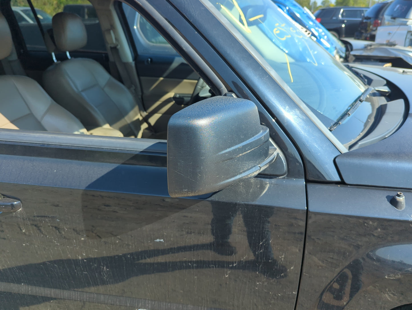 2016-2017 Jeep Patriot Passenger Side View Mirror - Right Door Mirror OEM Used - Oemusedautoparts1.com