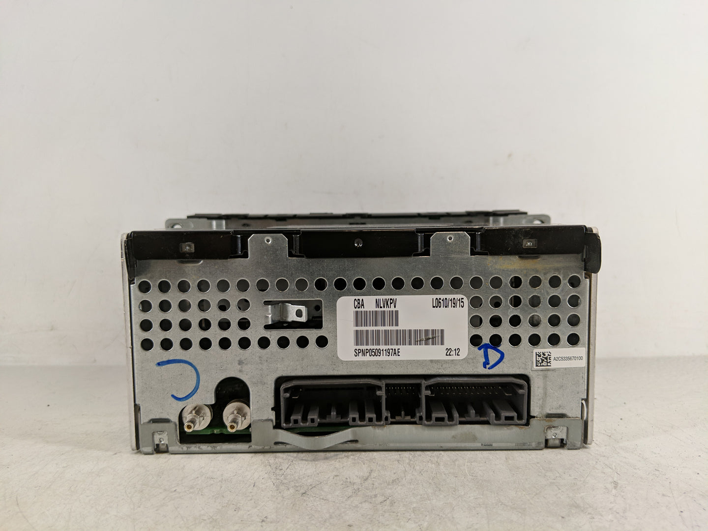 2012-2017 Jeep Patriot Radio AM FM Cd Player Receiver Replacement P/N:P05091197AE P05091197AC Fits OEM Used Auto Parts - Oem