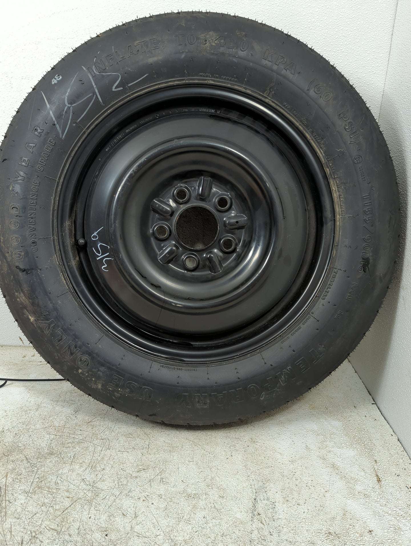 2007-2017 Jeep Patriot Spare Donut Tire Wheel Rim Oem 1186242 - Oemusedautoparts1.com