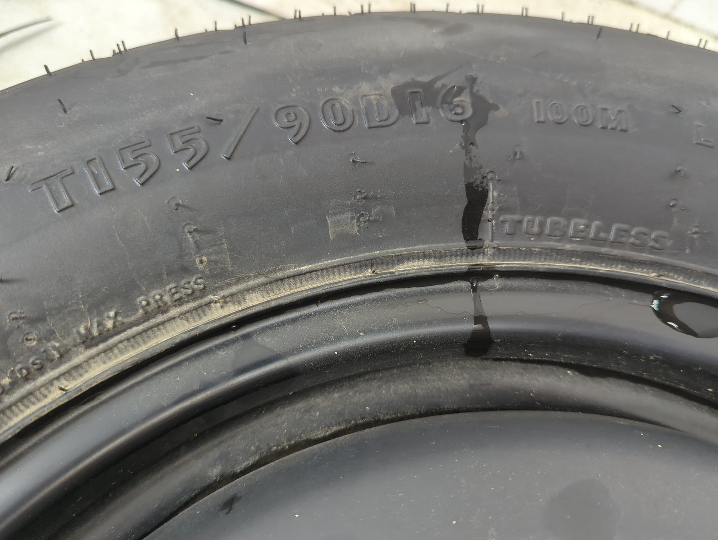 2007-2017 Jeep Patriot Spare Donut Tire Wheel Rim Oem 1186242 - Oemusedautoparts1.com