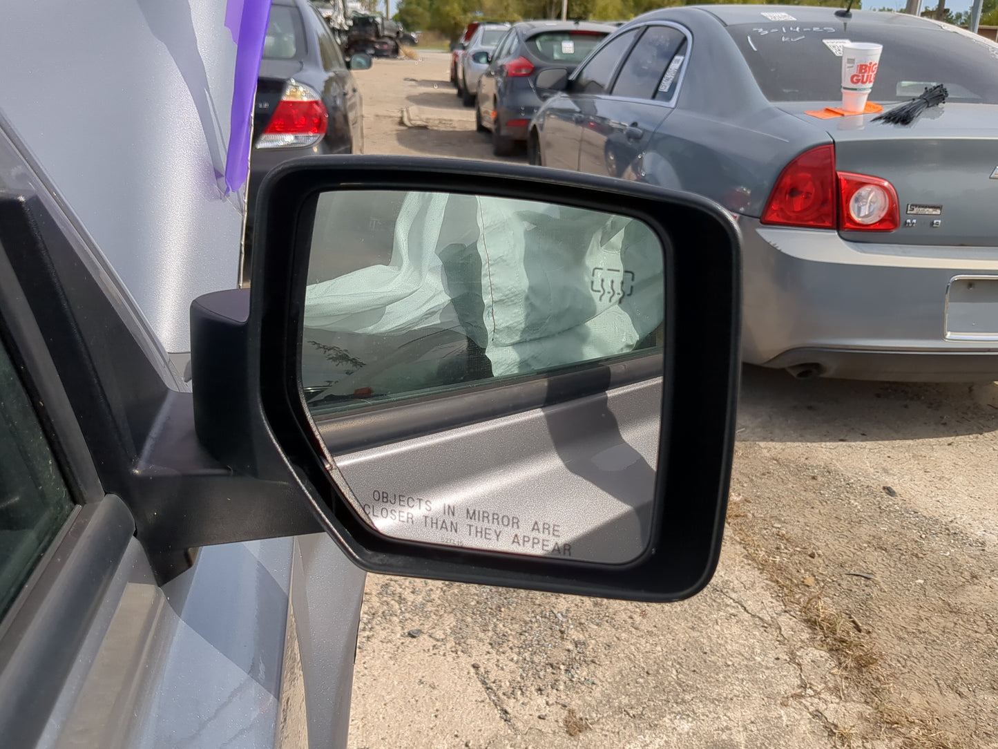 2016-2017 Jeep Patriot Passenger Side View Mirror - Right Door Mirror OEM Used - Oemusedautoparts1.com