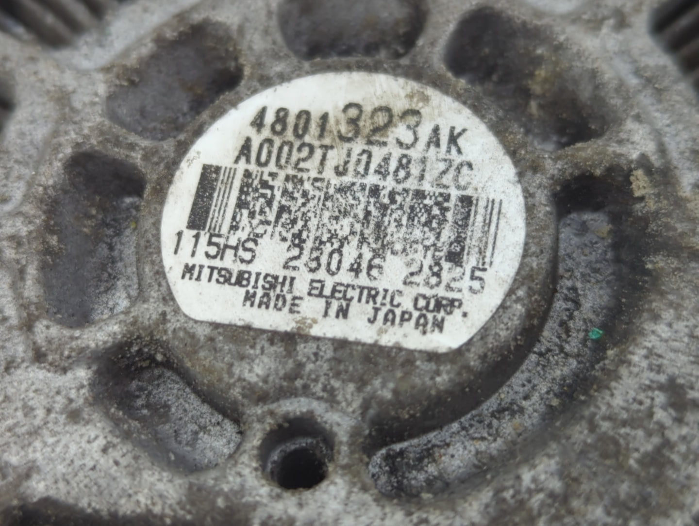 2007-2017 Jeep Patriot Alternator Replacement Generator Charging Assembly Engine OEM P/N:4801323AK A002TJ0481ZC Fits OEM Use