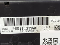 2011-2017 Jeep Patriot Climate Control Module Temperature AC/Heater Replacement P/N:P55111278AF Fits OEM Used Auto Parts - O