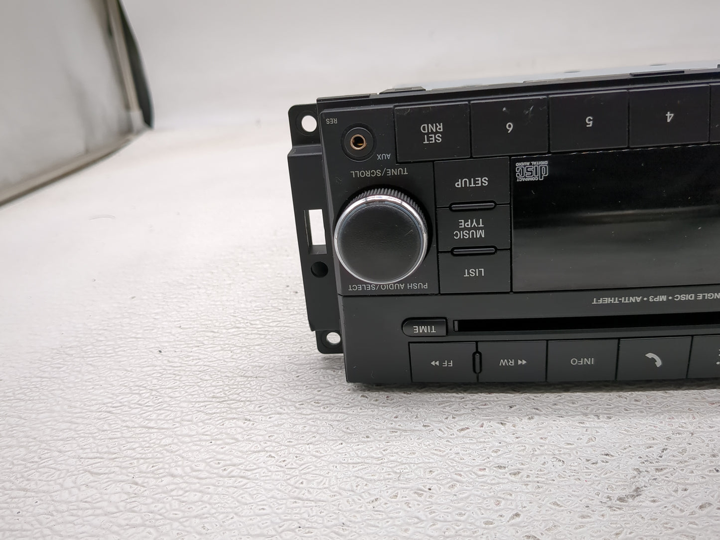 2013-2017 Jeep Patriot Radio AM FM Cd Player Receiver Replacement P/N:P05091197AE Fits Fits 2013 2014 2015 2016 2017 OEM Use