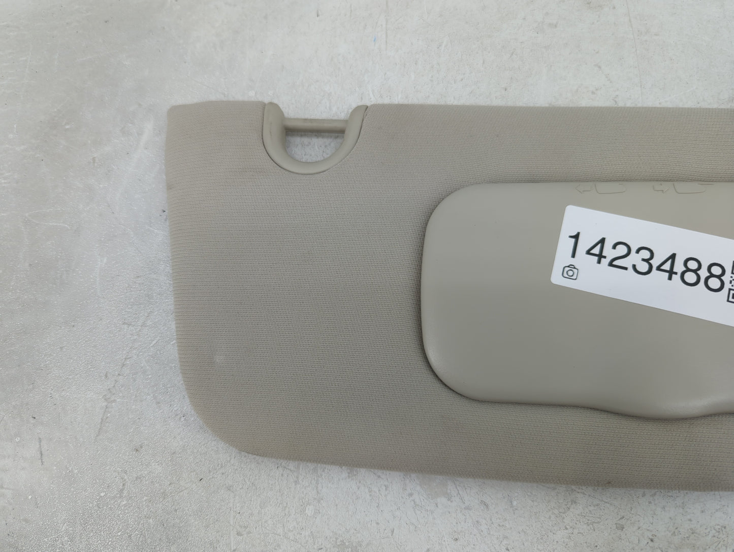 2010-2017 Jeep Patriot Sun Visor Shade Replacement Passenger Right Mirror Fits Fits 2010 2011 2012 2013 2014 2015 2016 2017 