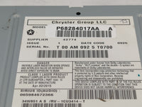 2011-2017 Jeep Patriot Radio AM FM Cd Player Receiver Replacement P/N:P68284017AA Fits OEM Used Auto Parts - Oemusedautopart