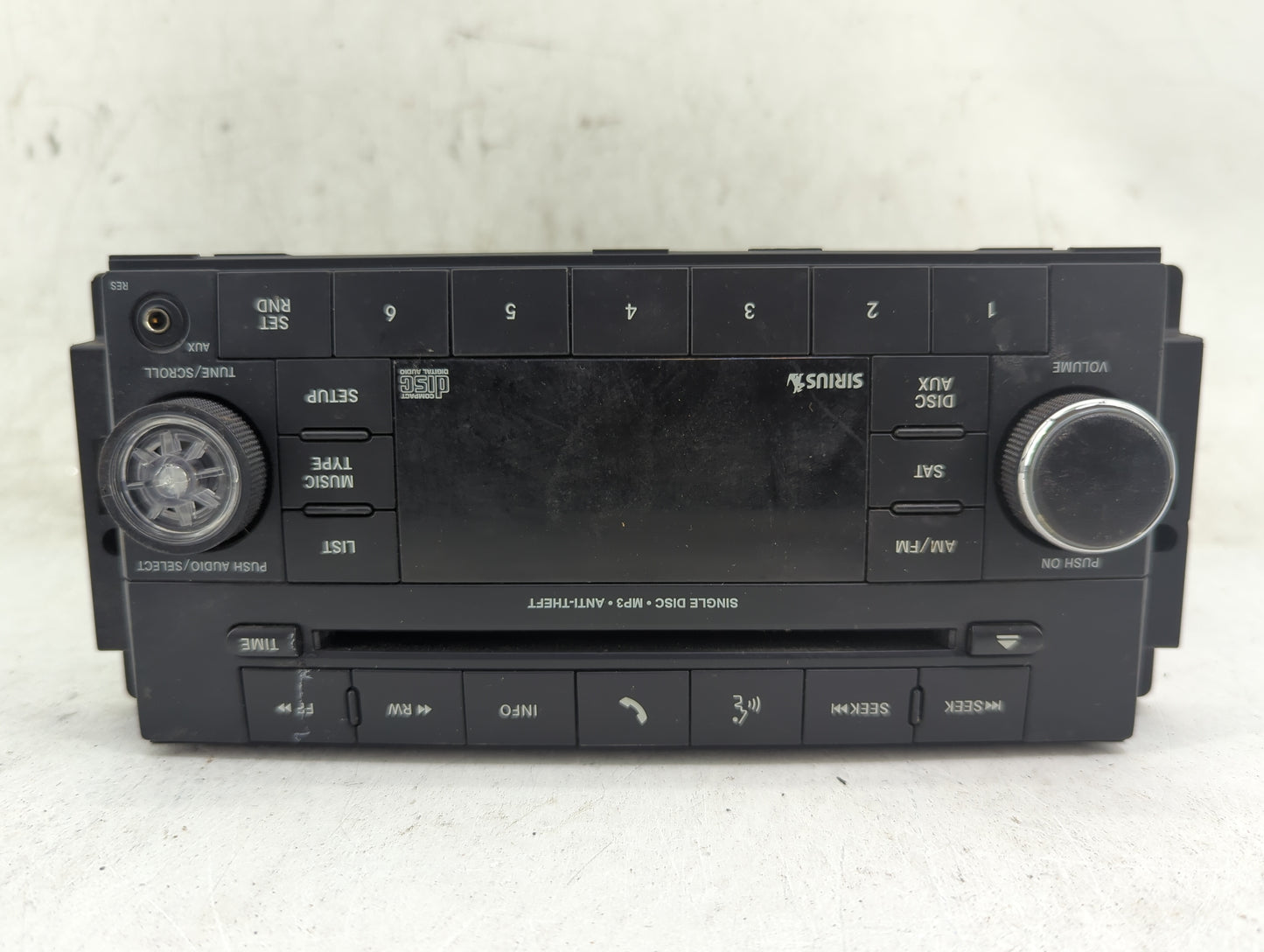 2013-2017 Jeep Patriot Radio AM FM Cd Player Receiver Replacement P/N:P05091197AE P05091197AE Fits Fits 2013 2014 2015 2016 