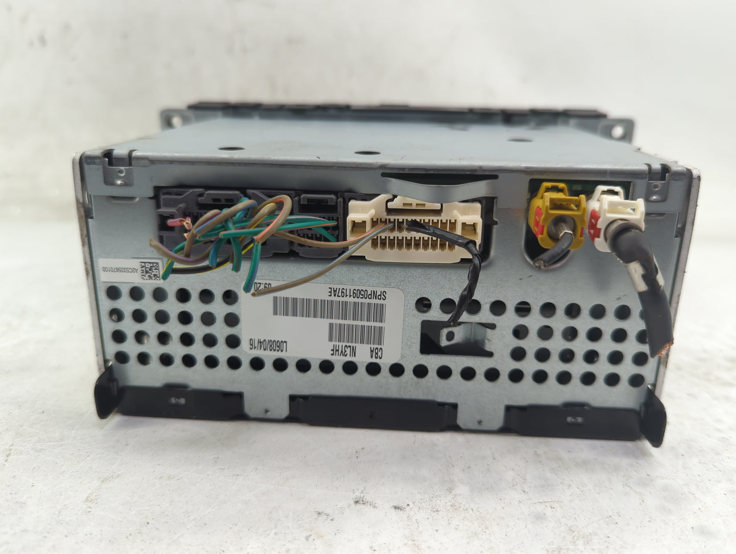 2013-2017 Jeep Patriot Radio AM FM Cd Player Receiver Replacement P/N:P05091197AE P05091197AE Fits Fits 2013 2014 2015 2016 