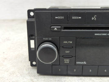 2013-2017 Jeep Patriot Radio AM FM Cd Player Receiver Replacement P/N:P05091197AE SPNP05091197AE Fits OEM Used Auto Parts