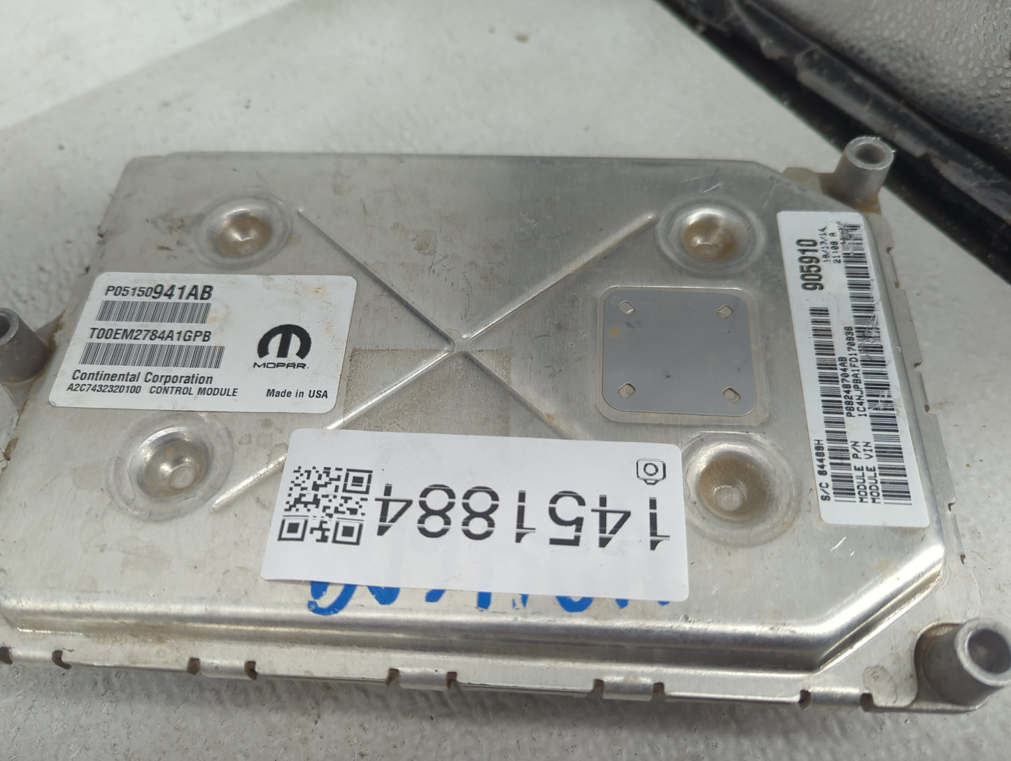 2013-2017 Jeep Patriot PCM Engine Control Computer ECU ECM PCU OEM P/N:P05150941AB T00EM2784A1GPB Fits OEM Used Auto Parts -