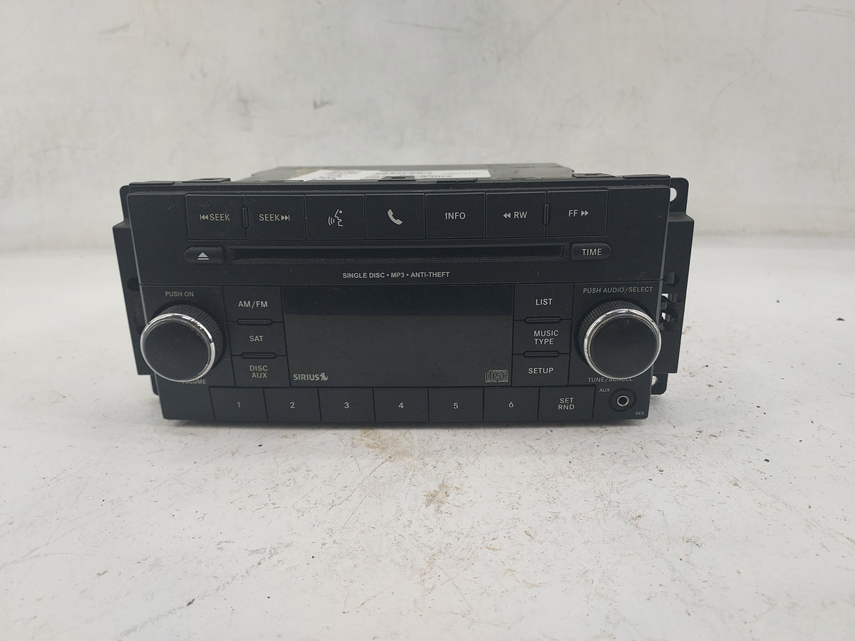 2012-2017 Jeep Patriot Radio AM FM Cd Player Receiver Replacement P/N:P05091197AE SPNP05091197AE Fits OEM Used Auto Parts - 