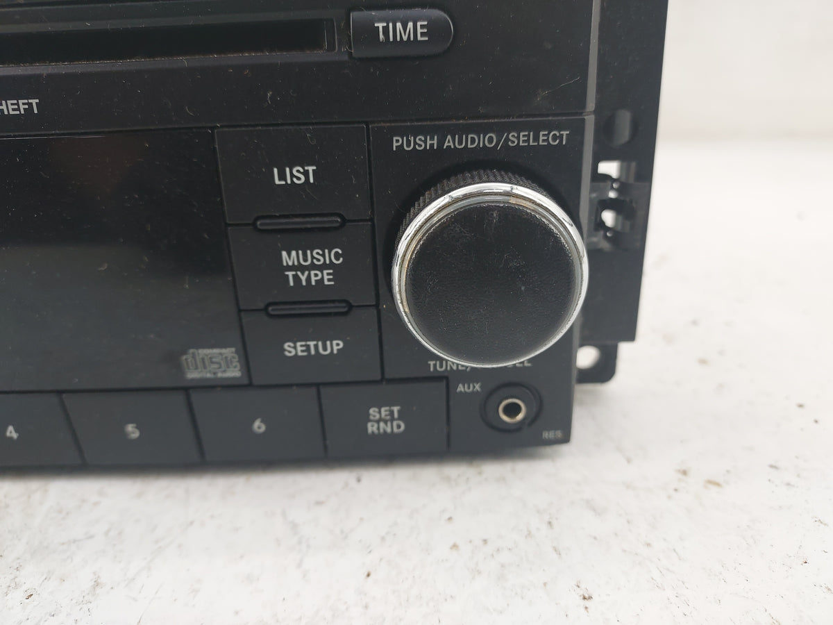2012-2017 Jeep Patriot Radio AM FM Cd Player Receiver Replacement P/N:P05091197AE SPNP05091197AE Fits OEM Used Auto Parts - 