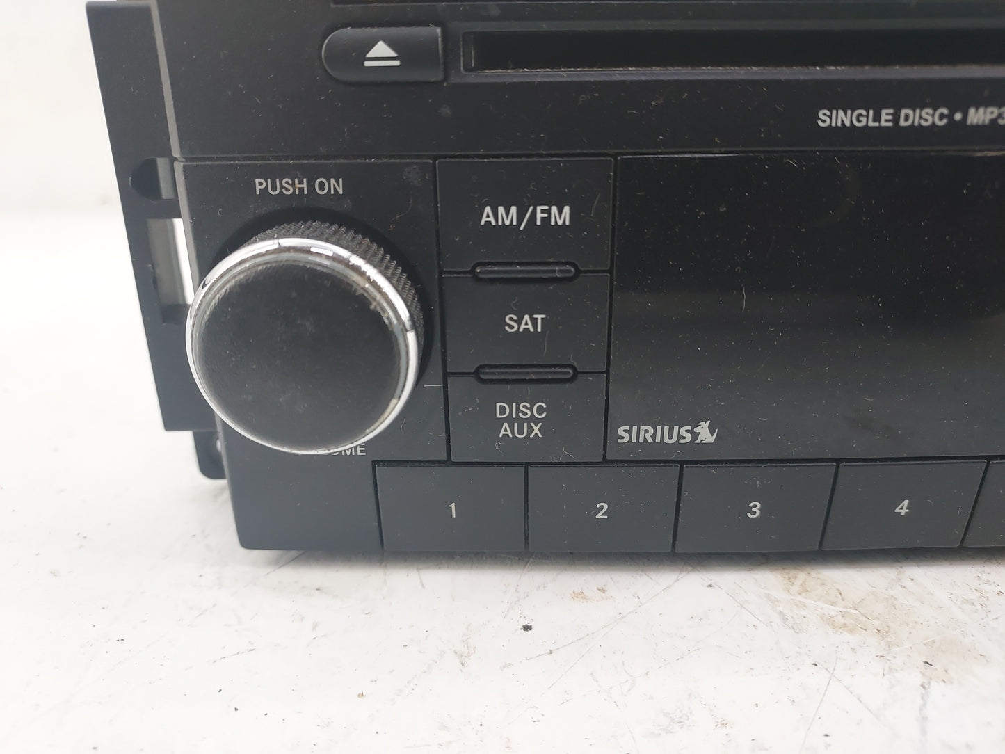 2012-2017 Jeep Patriot Radio AM FM Cd Player Receiver Replacement P/N:P05091197AE SPNP05091197AE Fits OEM Used Auto Parts - 