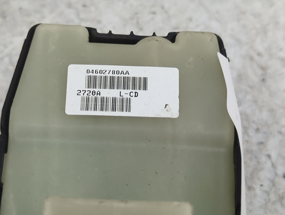 2011-2017 Jeep Patriot Master Power Window Switch Replacement Driver Side Left P/N:04602780AA Fits OEM Used Auto Parts - Oem