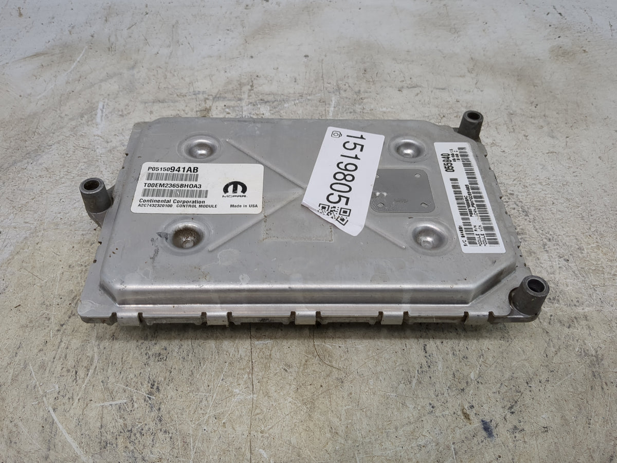2015-2017 Jeep Patriot PCM Engine Control Computer ECU ECM PCU OEM P/N:P05150941AB T00EM2365BH0A3 Fits 2015 2016 2017 OEM Us