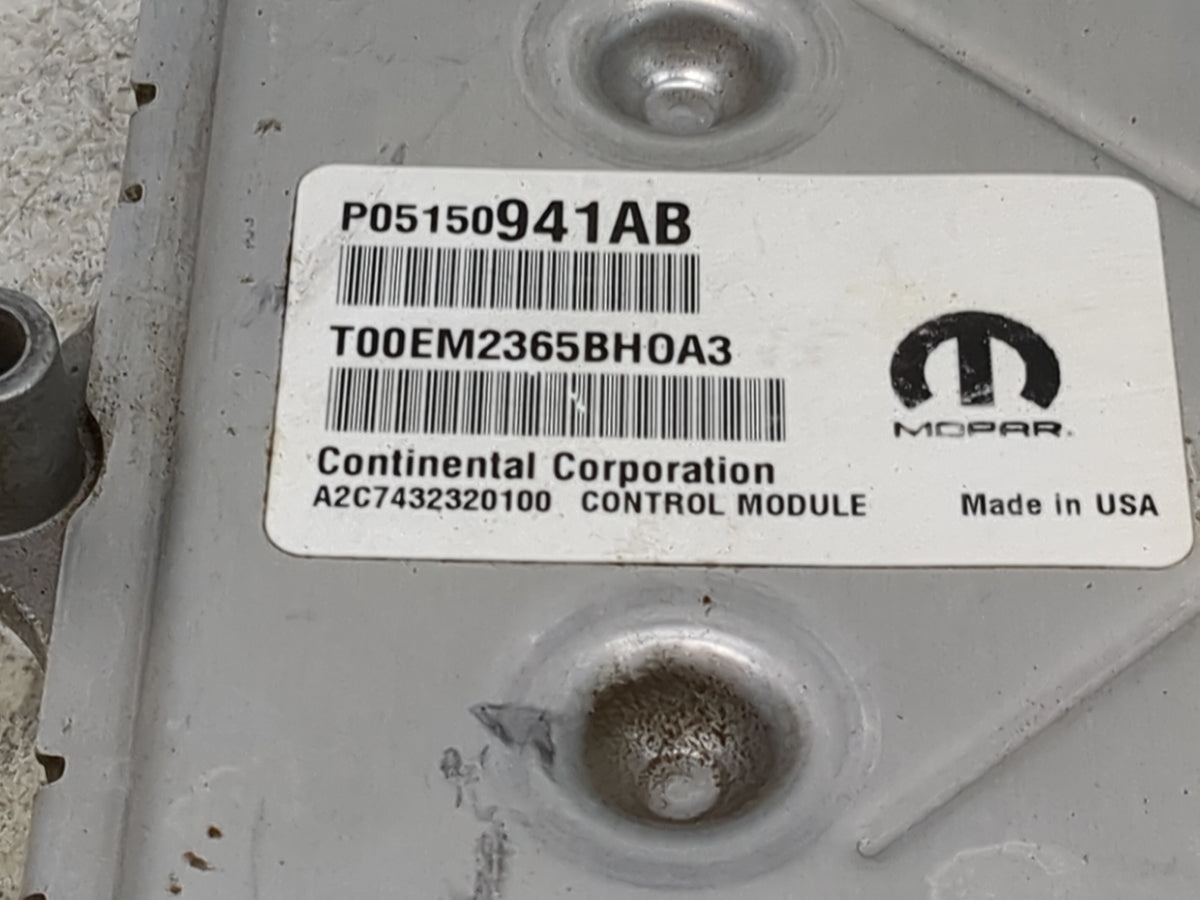 2015-2017 Jeep Patriot PCM Engine Control Computer ECU ECM PCU OEM P/N:P05150941AB T00EM2365BH0A3 Fits 2015 2016 2017 OEM Us