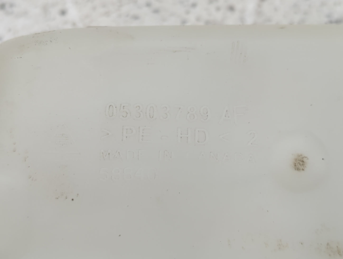 2007-2017 Jeep Patriot Windshield Washer Fluid Reservoir Bottle Oem - Oemusedautoparts1.com