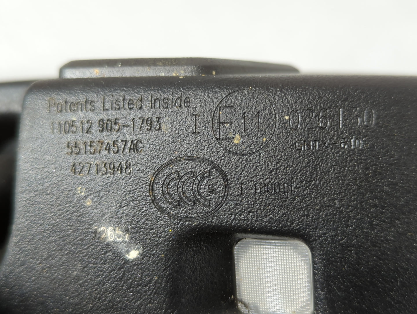 2007-2017 Jeep Patriot Interior Rear View Mirror Replacement OEM P/N:E11026130 Fits OEM Used Auto Parts - Oemusedautoparts1.