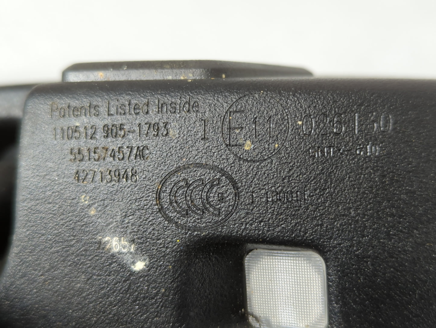 2007-2017 Jeep Patriot Interior Rear View Mirror Replacement OEM P/N:E11026130 Fits OEM Used Auto Parts - Oemusedautoparts1.