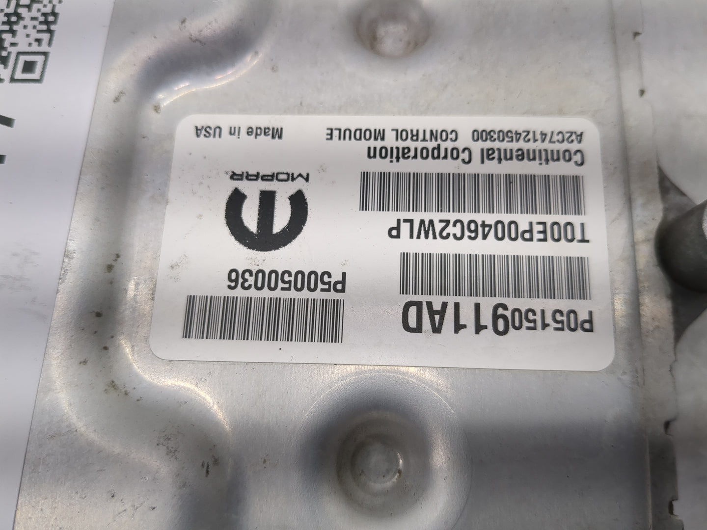2015-2017 Jeep Renega PCM Engine Control Computer ECU ECM PCU OEM P/N:P05150911AD P5005003G Fits Fits 2015 2016 2017 OEM Use