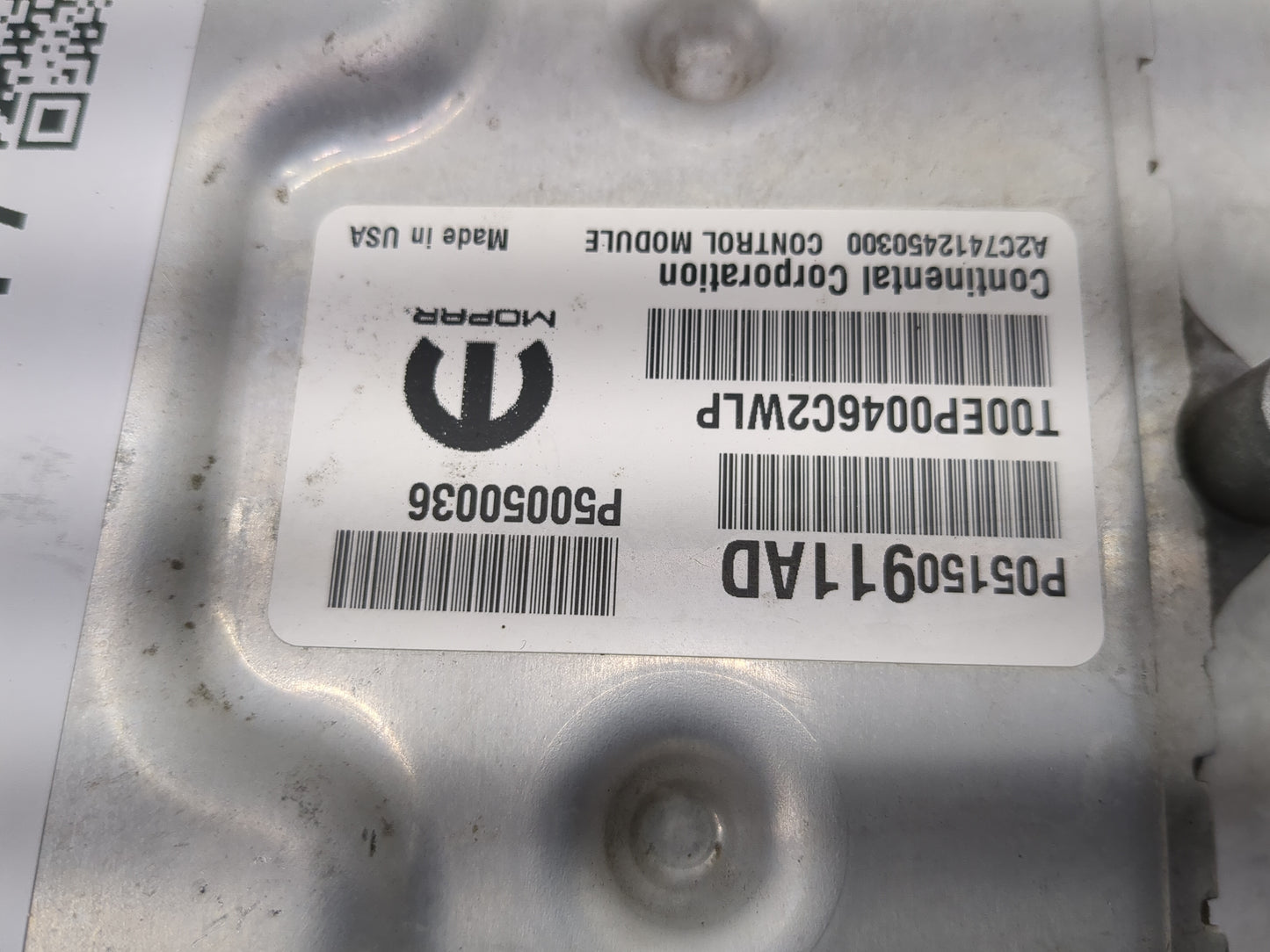 2015-2017 Jeep Renega PCM Engine Control Computer ECU ECM PCU OEM P/N:P05150911AD P5005003G Fits Fits 2015 2016 2017 OEM Use