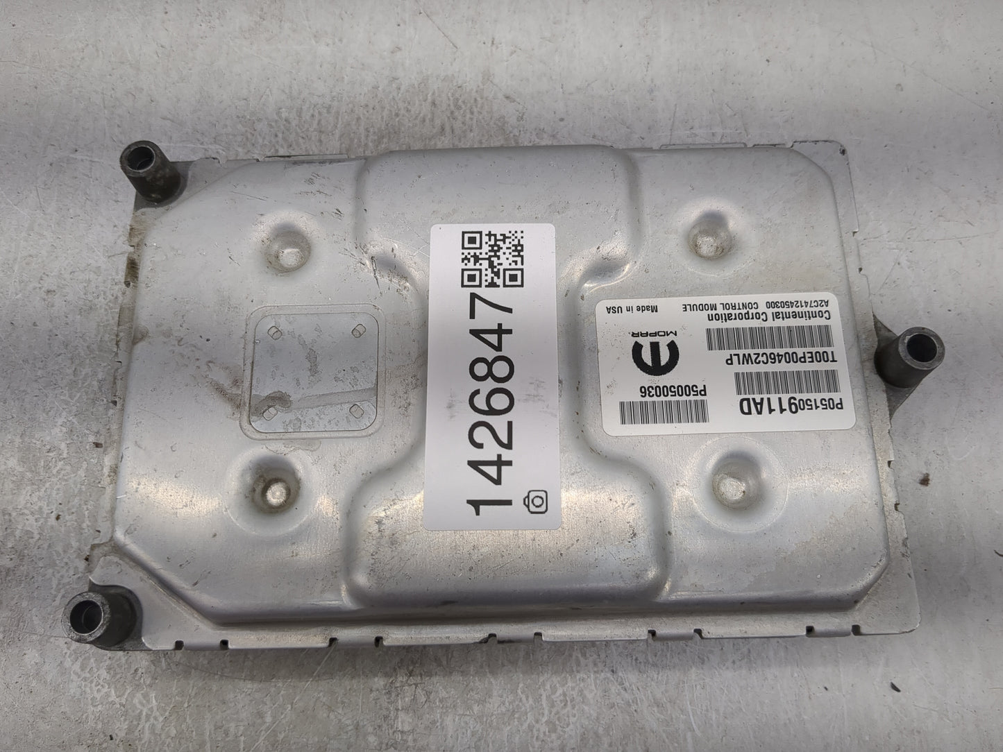 2015-2017 Jeep Renega PCM Engine Control Computer ECU ECM PCU OEM P/N:P05150911AD P5005003G Fits Fits 2015 2016 2017 OEM Use