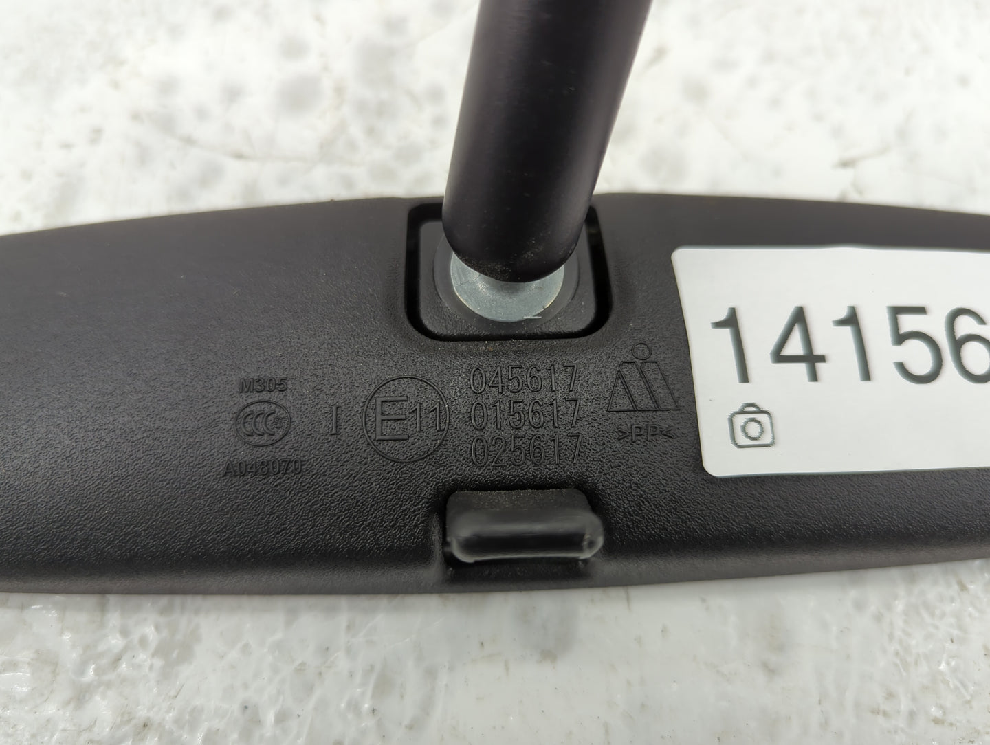 2015-2022 Jeep Renegade Interior Rear View Mirror Replacement OEM P/N:E11045617 Fits Fits 2015 2016 2017 2018 2019 2020 2021