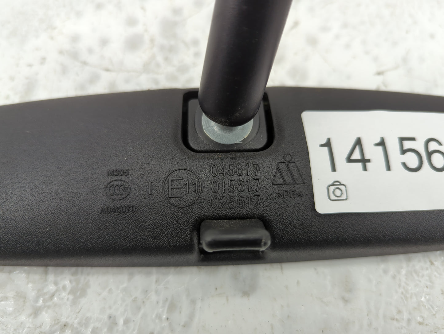 2015-2022 Jeep Renegade Interior Rear View Mirror Replacement OEM P/N:E11045617 Fits Fits 2015 2016 2017 2018 2019 2020 2021