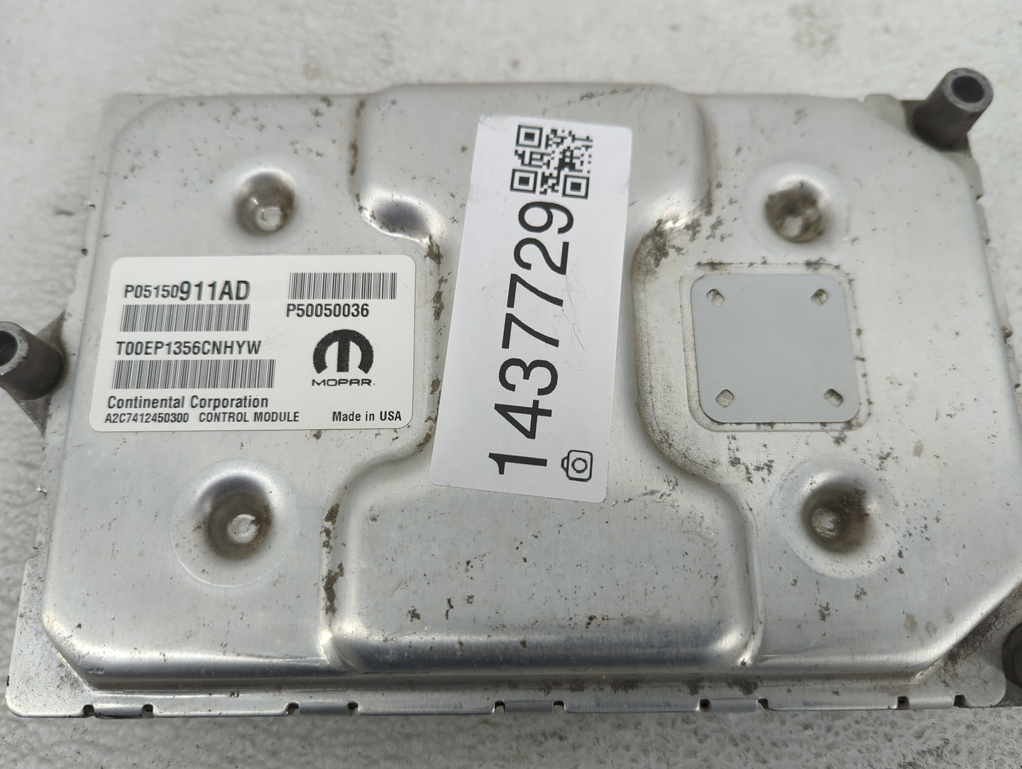 2015-2017 Jeep Renegade PCM Engine Control Computer ECU ECM PCU OEM P/N:P05150911AD P50050036 Fits Fits 2015 2016 2017 OEM U