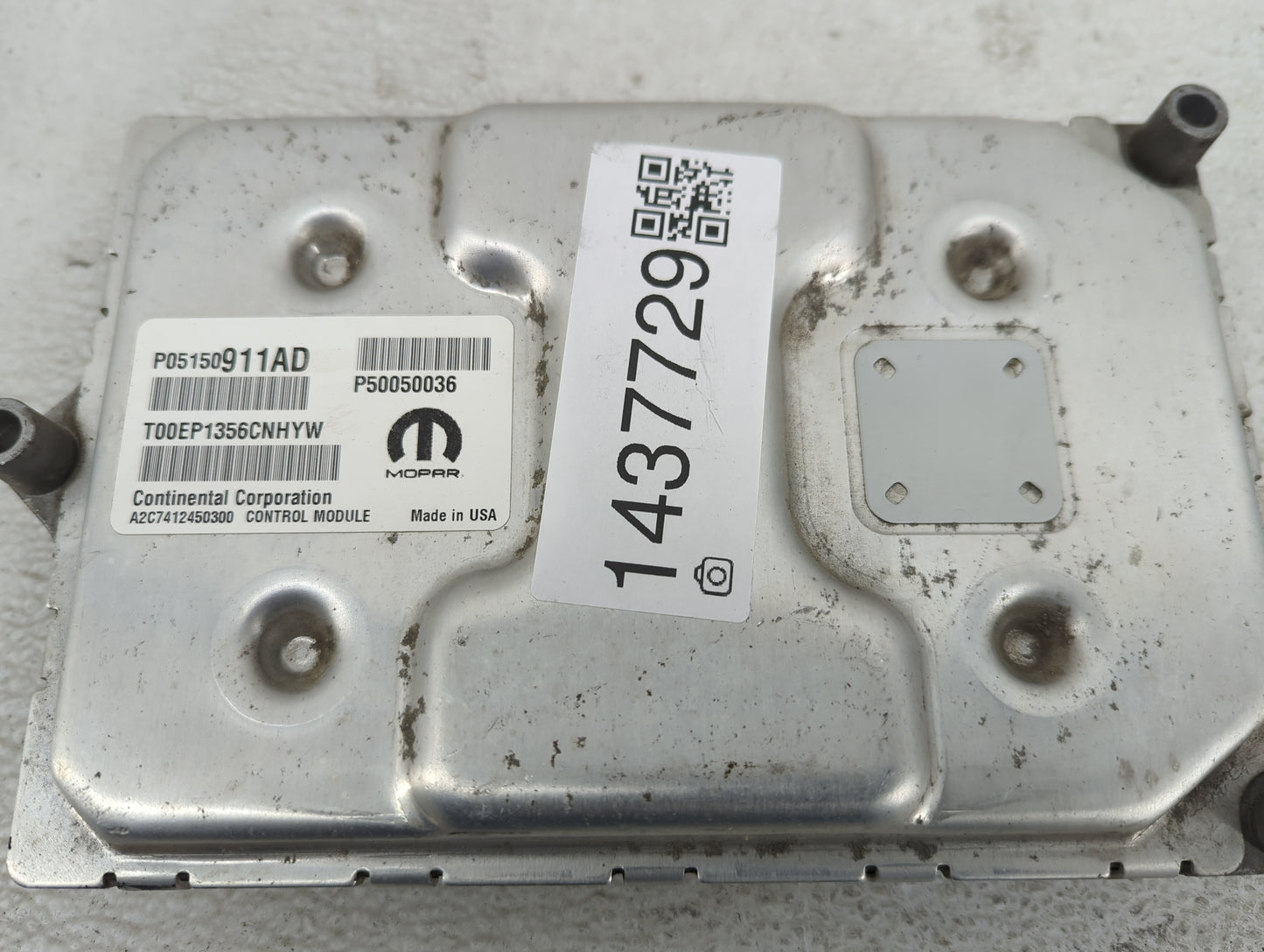 2015-2017 Jeep Renegade PCM Engine Control Computer ECU ECM PCU OEM P/N:P05150911AD P50050036 Fits Fits 2015 2016 2017 OEM U