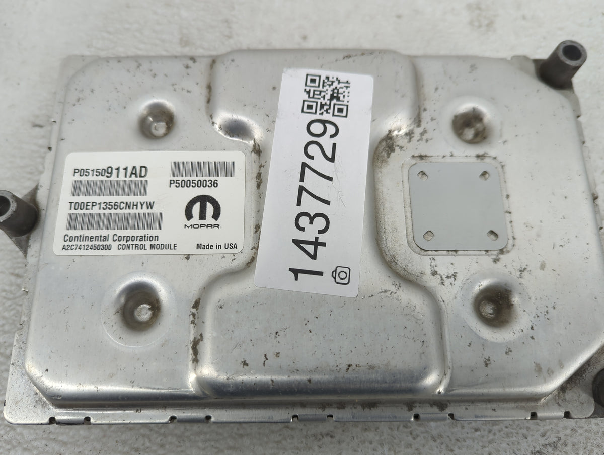 2015-2017 Jeep Renegade PCM Engine Control Computer ECU ECM PCU OEM P/N:P05150911AD P50050036, T00EP1356CNHYW Fits 2015 2016
