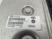 2015-2018 Jeep Renegade PCM Engine Control Computer ECU ECM PCU OEM P/N:50050449 BC.0121311.D Fits Fits 2015 2016 2017 2018 
