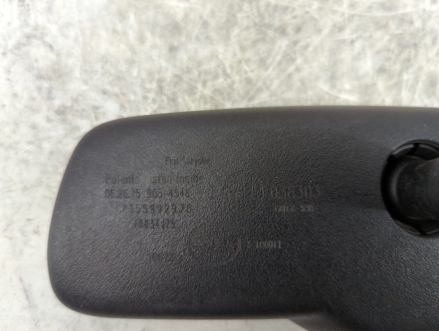2015-2022 Jeep Renegade Interior Rear View Mirror Replacement OEM P/N:038303 GNTX-530 Fits OEM Used Auto Parts - Oemusedauto
