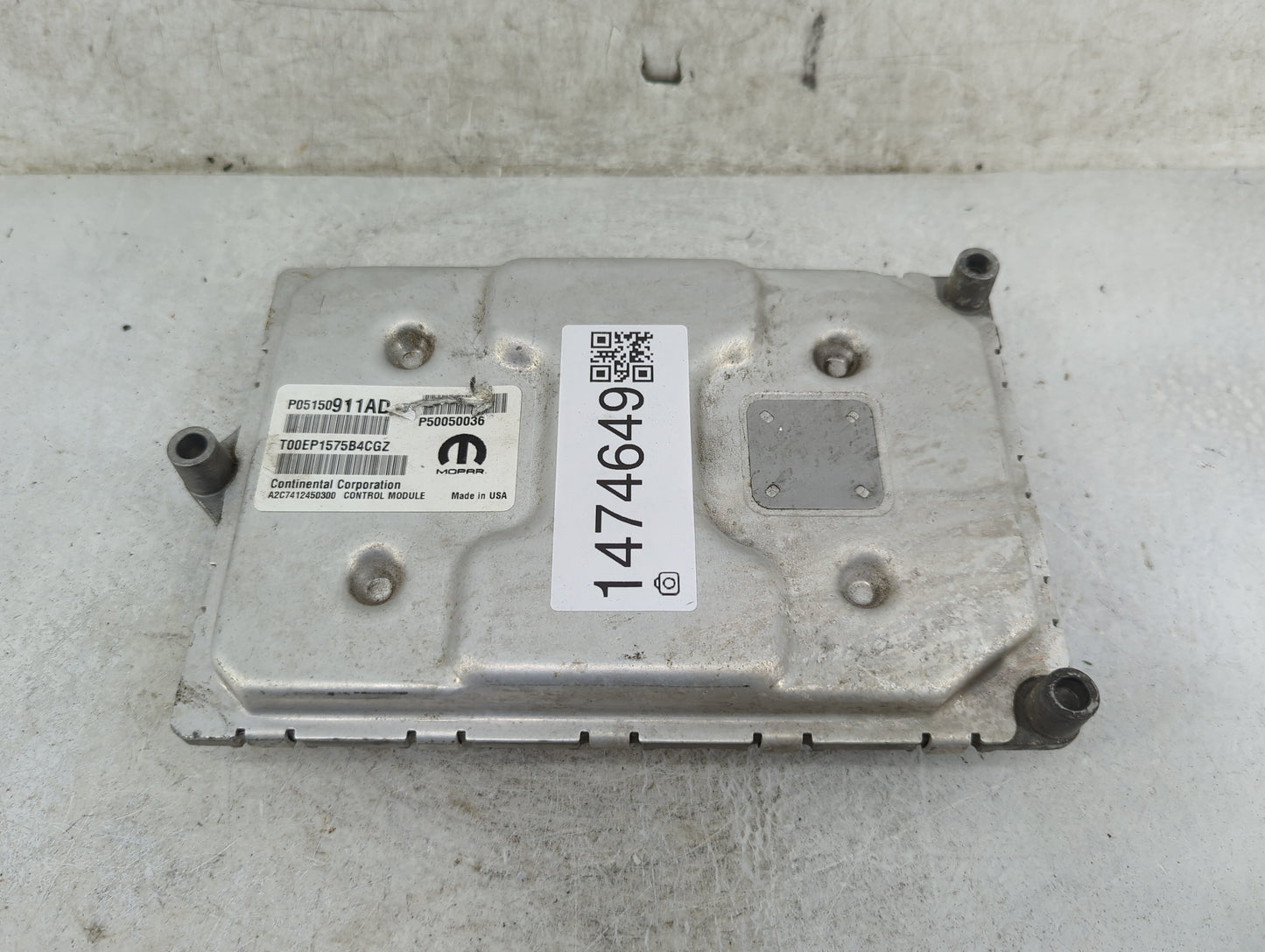 2015-2017 Jeep Renegade PCM Engine Control Computer ECU ECM PCU OEM P/N:P05150911AD P50050036 Fits Fits 2015 2016 2017 OEM U