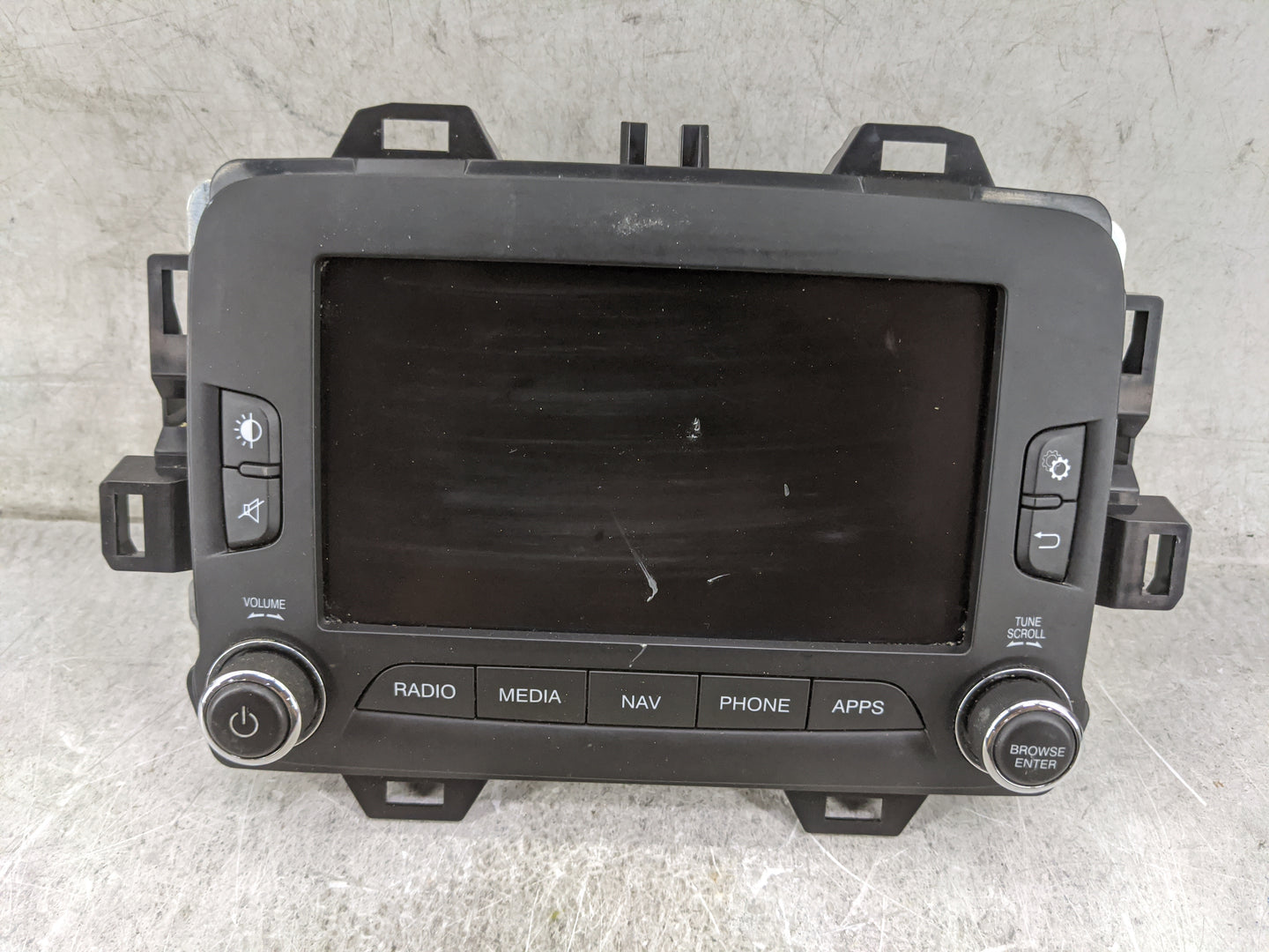 2015-2017 Jeep Renegade Radio AM FM Cd Player Receiver Replacement P/N:QNG-8E2811 T00BE1790505280 Fits Fits 2015 2016 2017 O