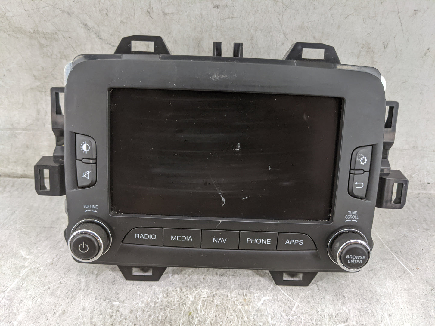 2015-2017 Jeep Renegade Radio AM FM Cd Player Receiver Replacement P/N:QNG-8E2811 T00BE1790505280 Fits Fits 2015 2016 2017 O