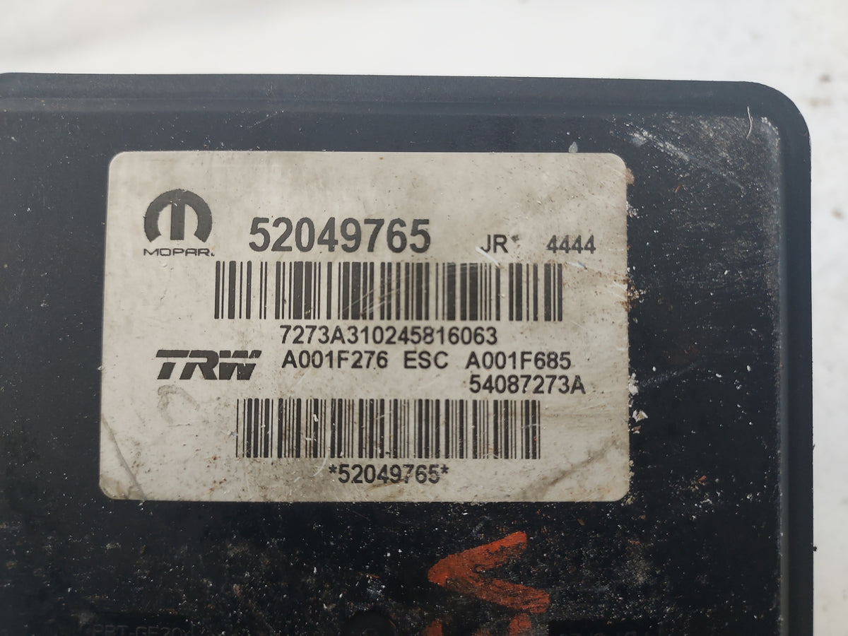 2015-2017 Jeep Renegade ABS Pump Control Module Replacement P/N:52049765 A001F276, A001F685, 54087273A Fits Fits 2015 2016 2